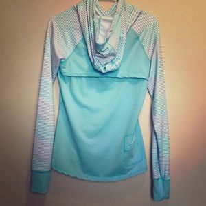 Light Blue Workout Jacket